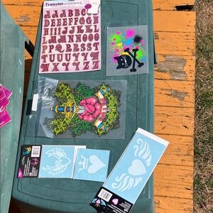 Assorted Transfer Stickers iron on